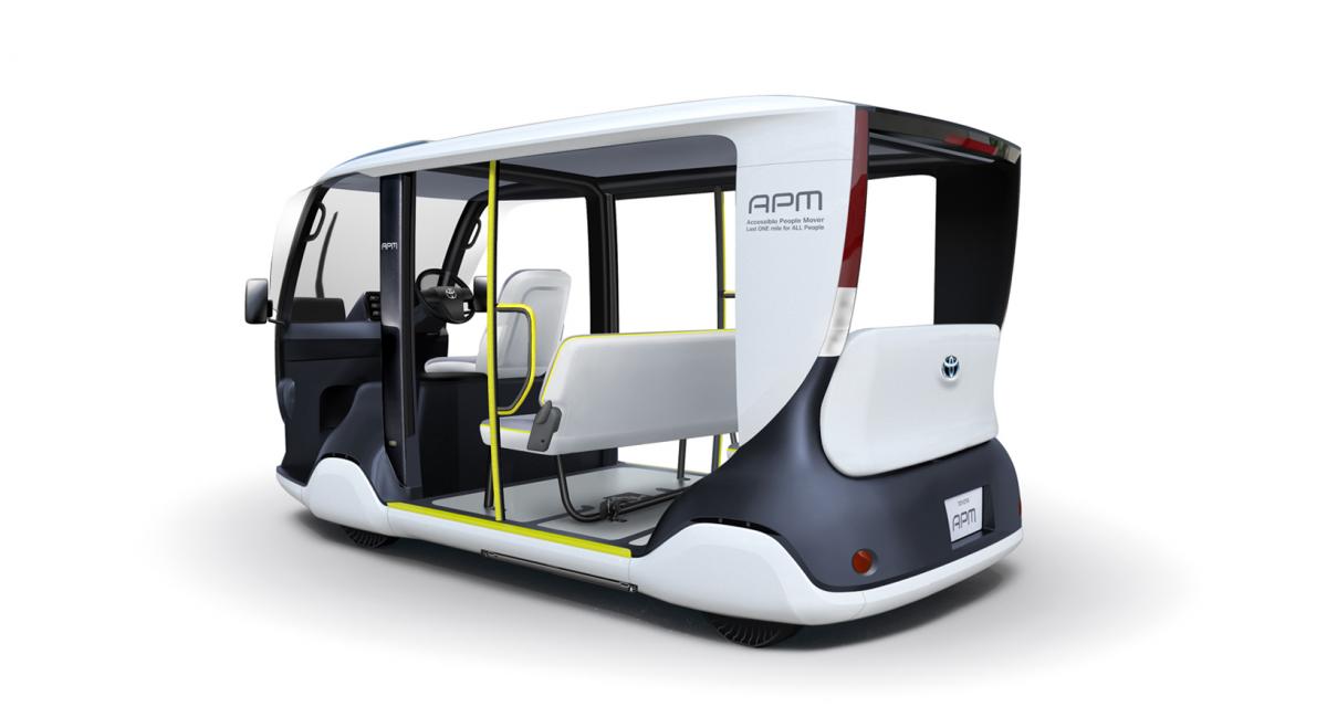 Toyota APM : un véhicule 100% électrique pour les Jeux Olympiques de Tokyo 2020