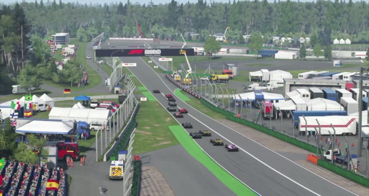 Grand Prix d'Allemagne de F1 : on a simulé la course sur F1 2019 (vidéo)