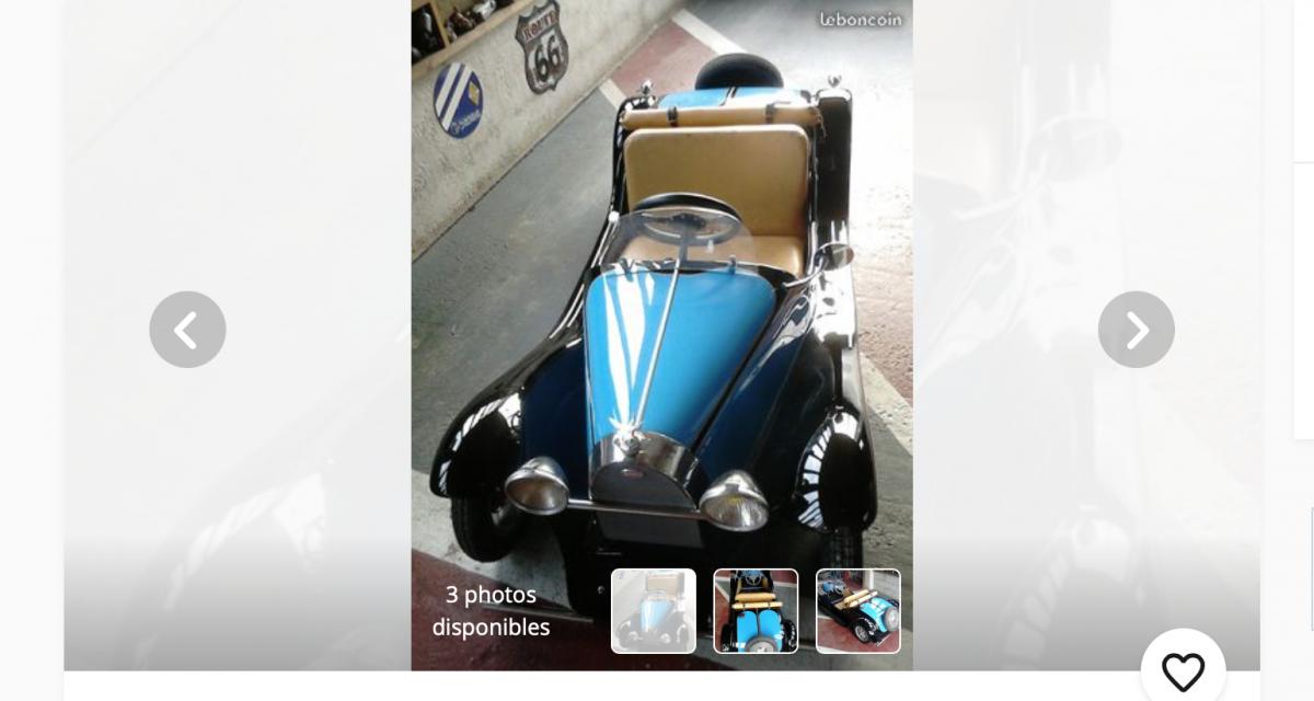 Une Bugatti Type 55 Junior à 10.000 ¬ sur leboncoin !