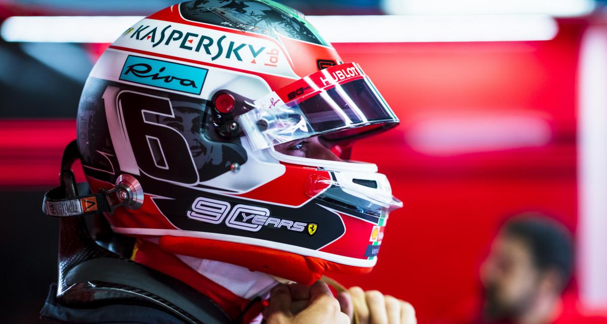 Charles Leclerc en pole à Monza, la grille de départ du GP d'Italie
