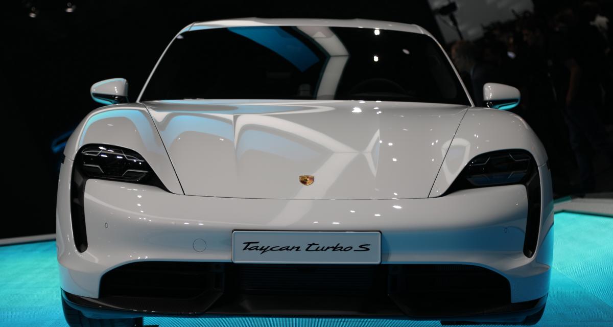 La Porsche Taycan au Salon de Francfort 2019 en 4 points