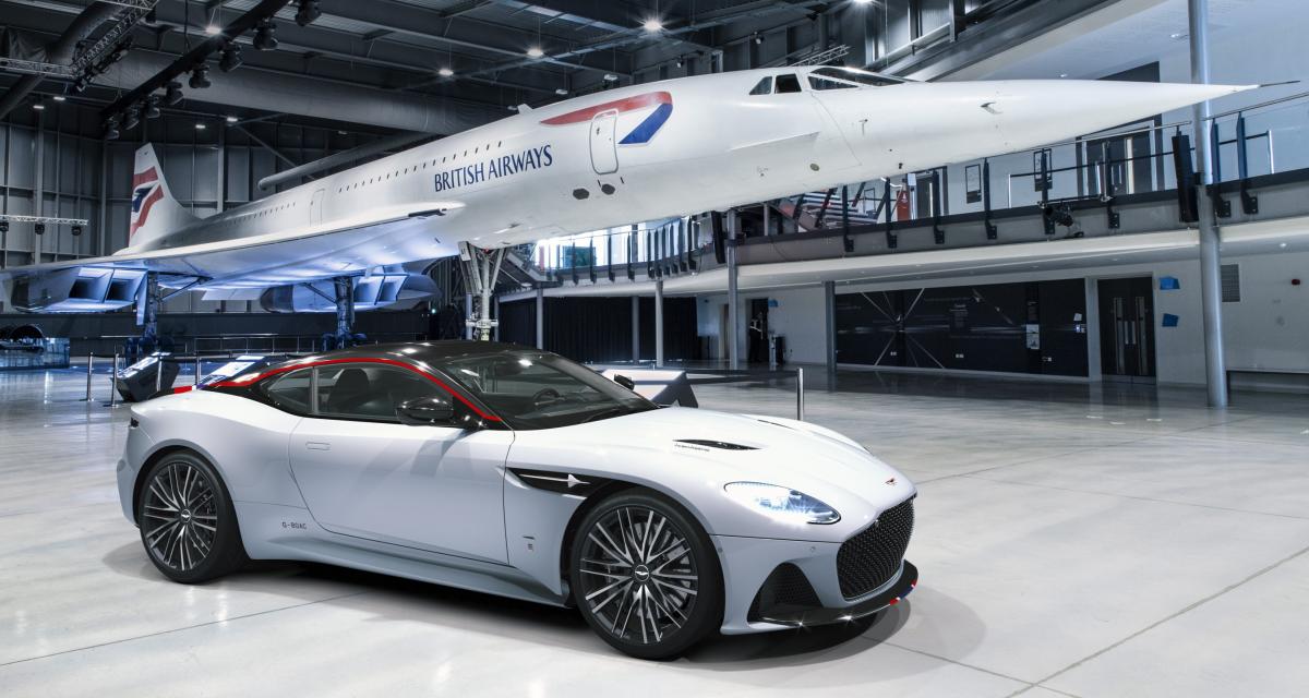 Aston Martin DBS Superleggera : en mode Concorde