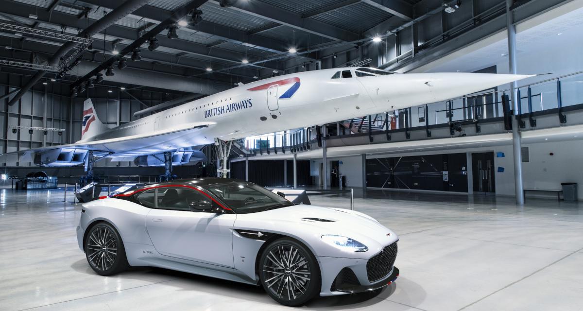 Aston Martin DBS Superleggera : l'hommage au Concorde en 3 points
