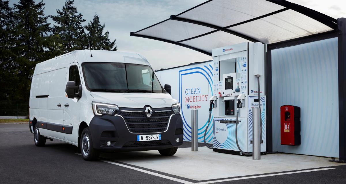Renault Kangoo et Master Z.E. Hydrogen : les utilitaires électriques passent à l'hydrogène
