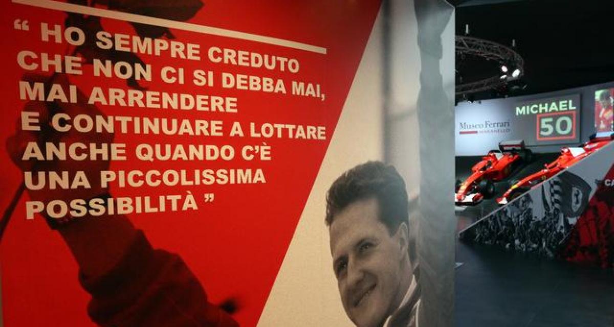 Ferrari célèbre les 51 ans de Michael Schumacher