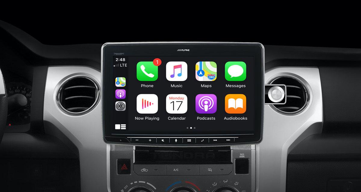 Au CES 2020, Alpine présentait un nouvel autoradio CarPlay avec écran de 11 pouces