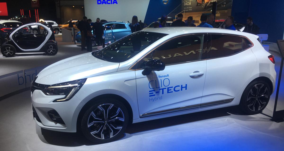 Renault Clio E-Tech : nos photos au Brussels Motor Show 2020