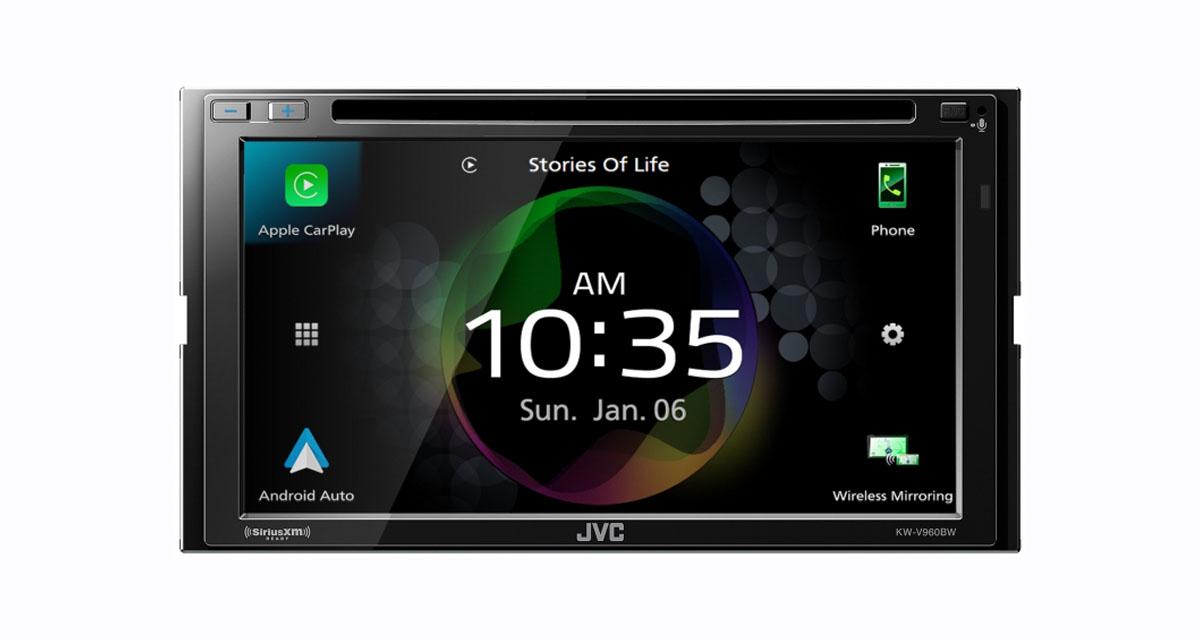 Au CES 2020, JVC dévoilait un nouvel autoradio CarPlay et Android Auto