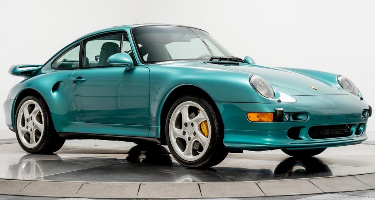 Porsche 911 type 993 Turbo S : près de 900.000 dollars pour cette rareté