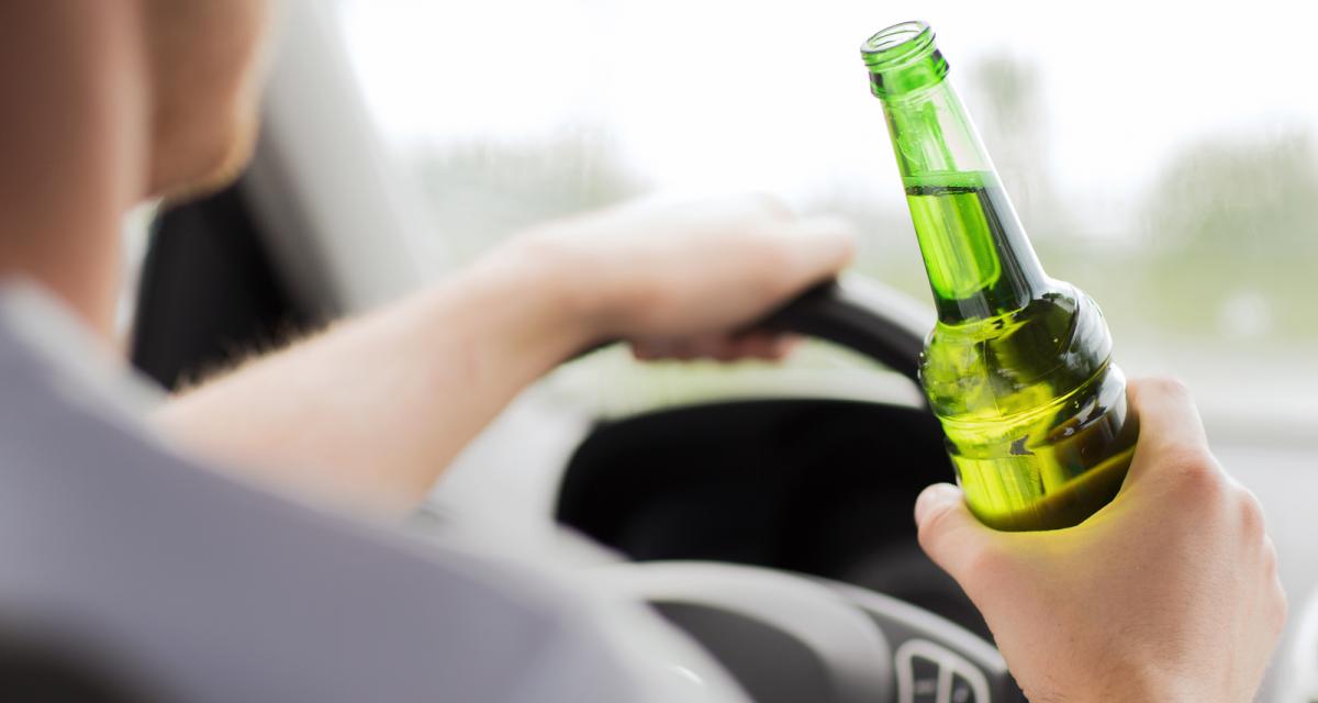 Il est contrôlé avec 2,54 g d'alcool au volant d'une voiture sans permis
