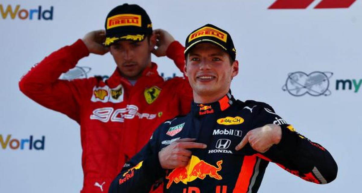 F1 - Red Bull : Marko fasciné par la maturité de Verstappen