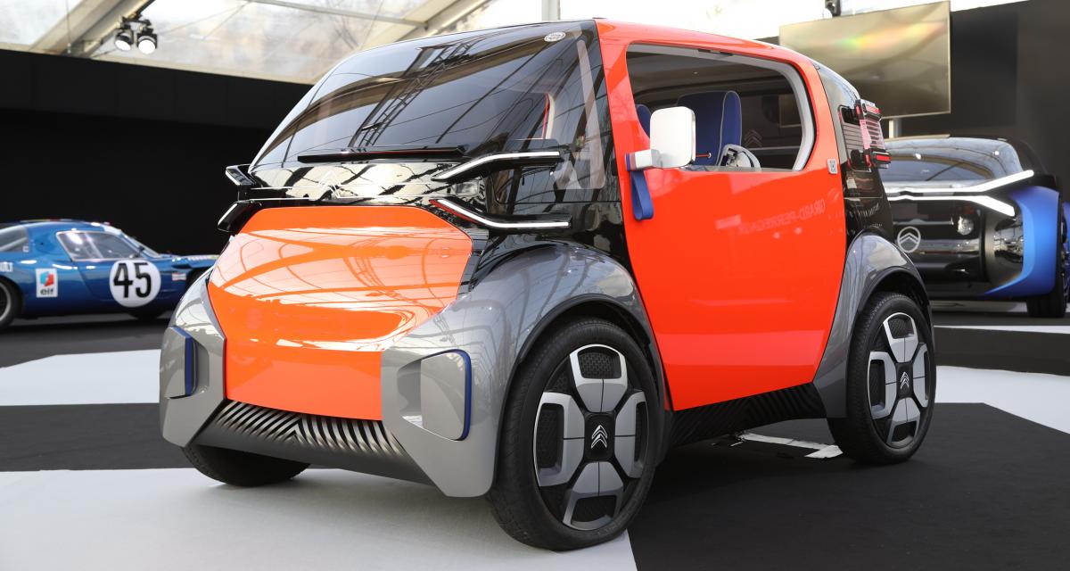 Citroën Ami One Concept : nos photos du quadricycle futuriste à Paris