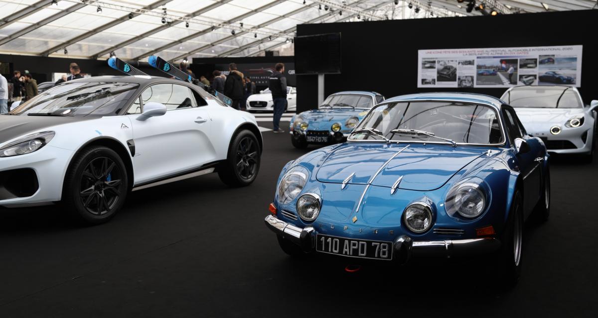Exposition Alpine : les berlinettes à l'honneur au Festival Automobile 2020