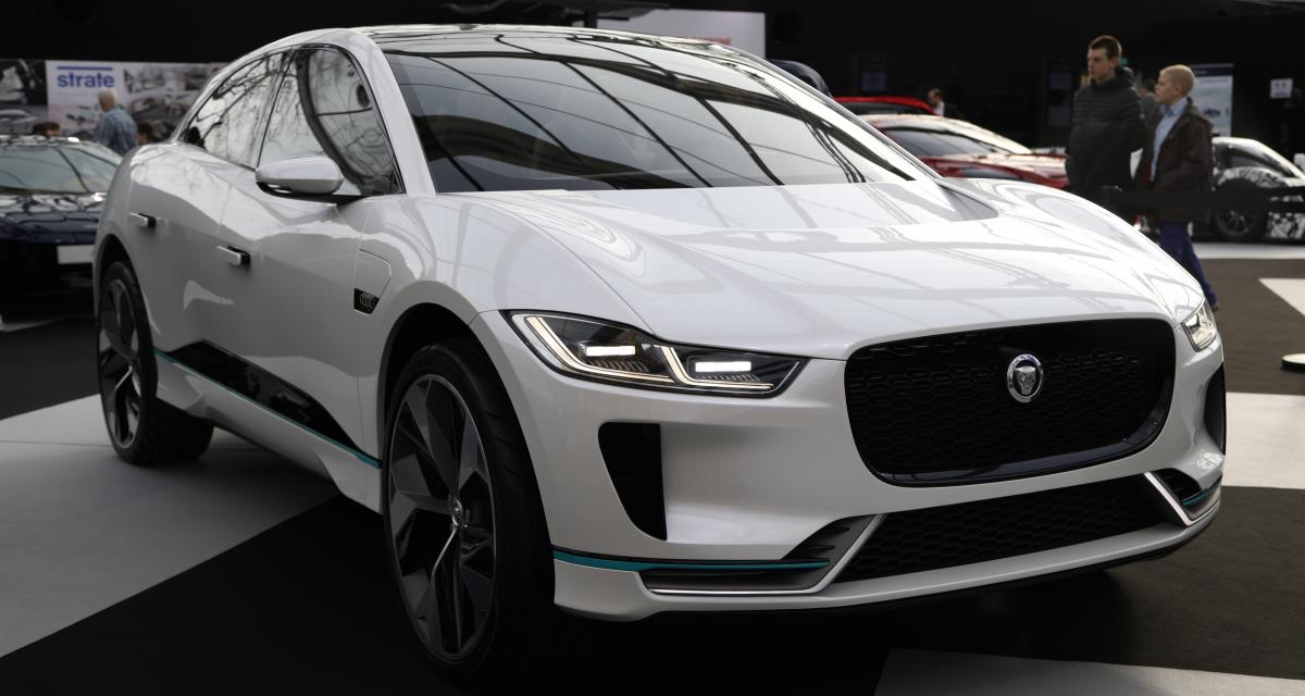 Jaguar I-Pace Concept : le SUV 100% électrique se montre à Paris