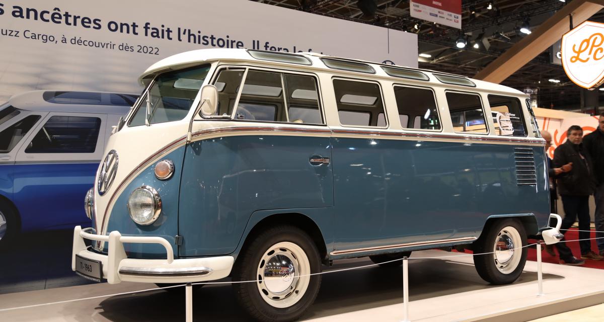 Saga Volkswagen Combi à Rétromobile : nos photos du mythe camping-car