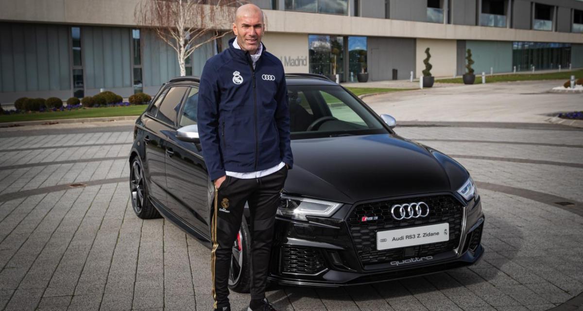 Zidane percute un automobiliste avec son Audi RS3 : ça se termine en selfie !