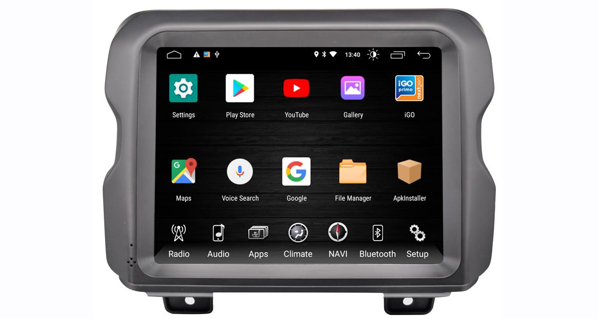 Linkswell commercialise un autoradio Android spécial Jeep Wrangler