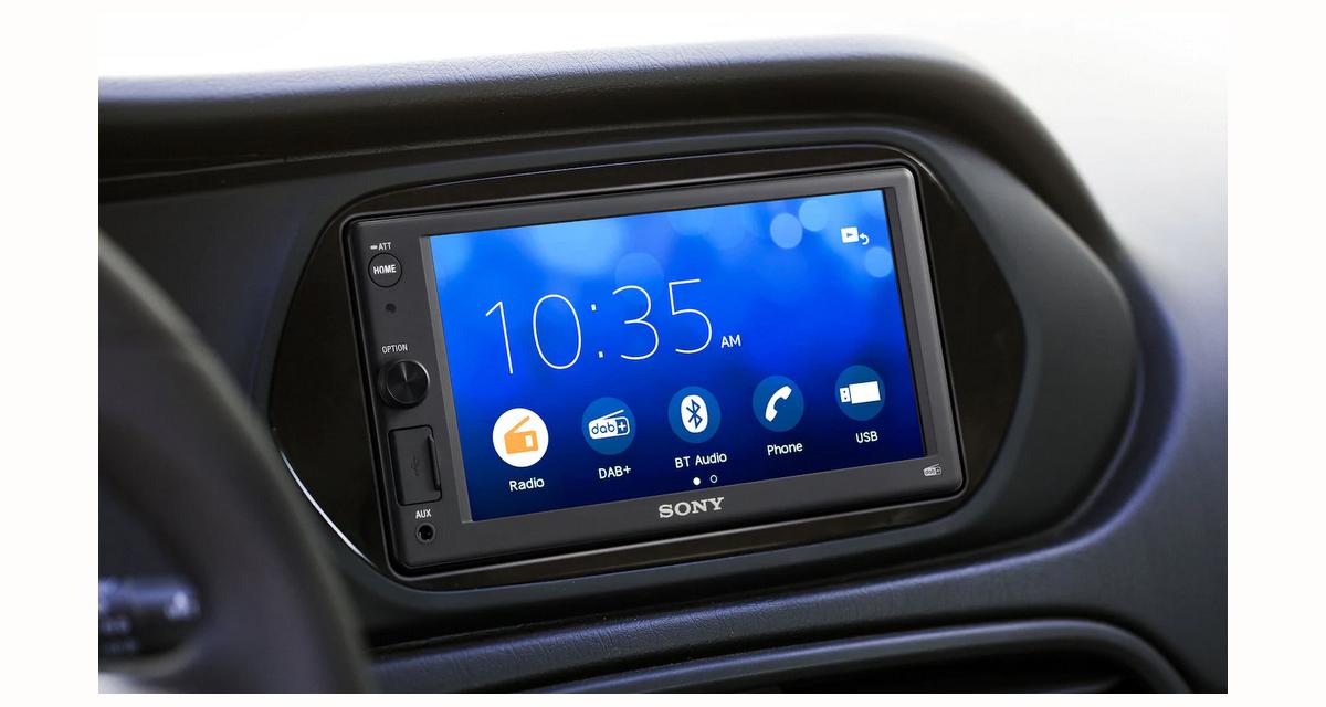 Sony dévoile un nouvel autoradio multimédia avec DAB et fonction PhoneLink