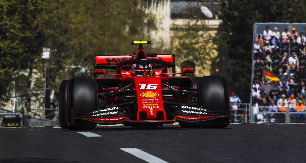 F1 : Charles Leclerc dans le mur à Bakou... même sur F1 2019