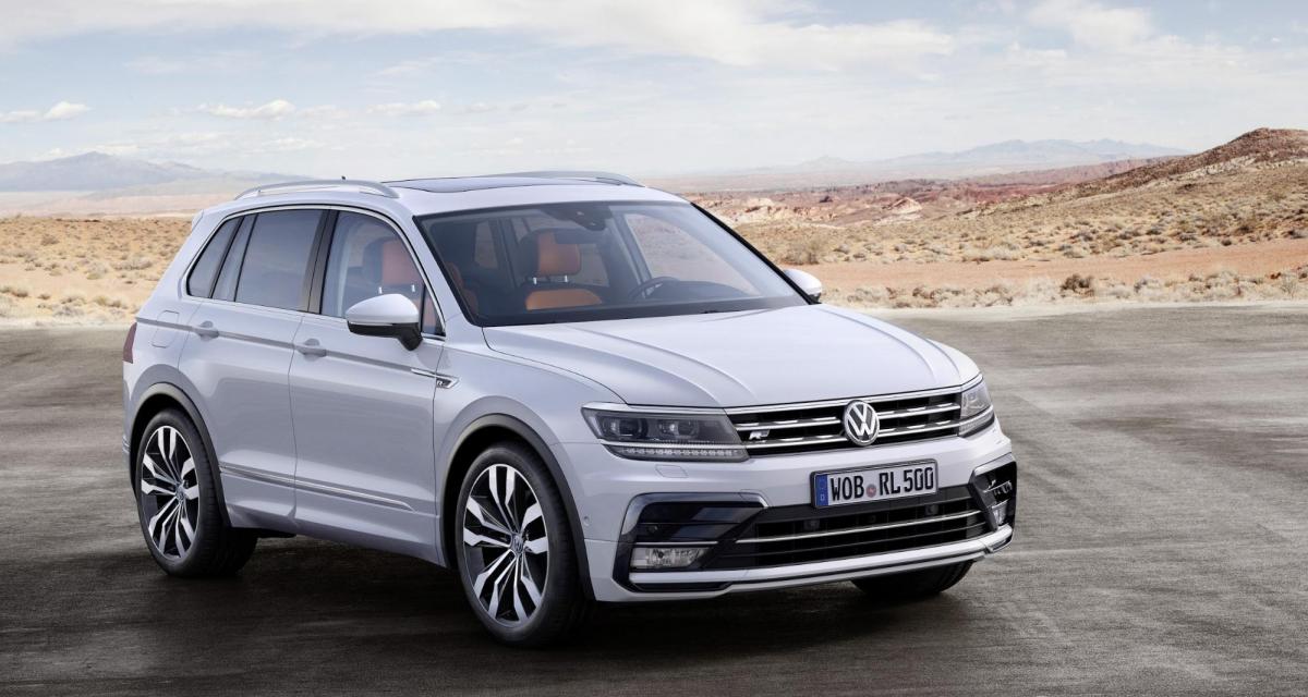 Volkswagen Tiguan (2020) : première image du facelift du SUV