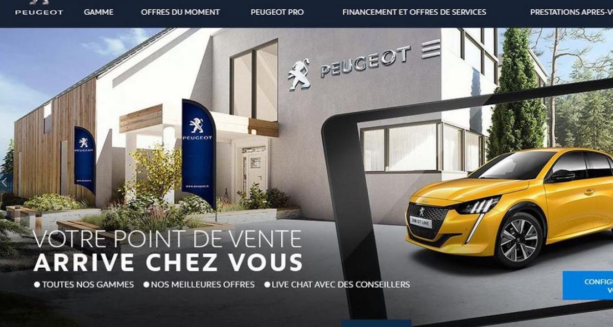 Peugeot Store : si tu ne viens pas à Peugeot...