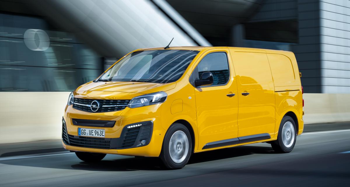 Opel Vivaro-e : jusqu'à 330 km d'autonomie pour ce nouvel utilitaire 100% électrique