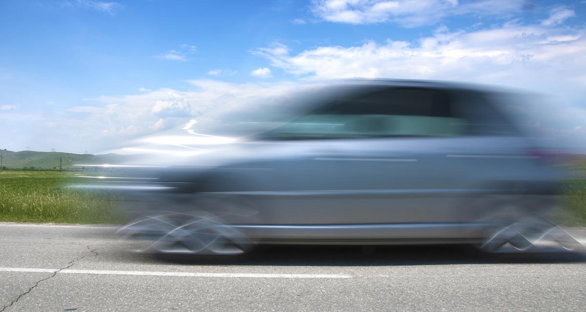 Excès de vitesse : un conducteur flashé à 190 km/h