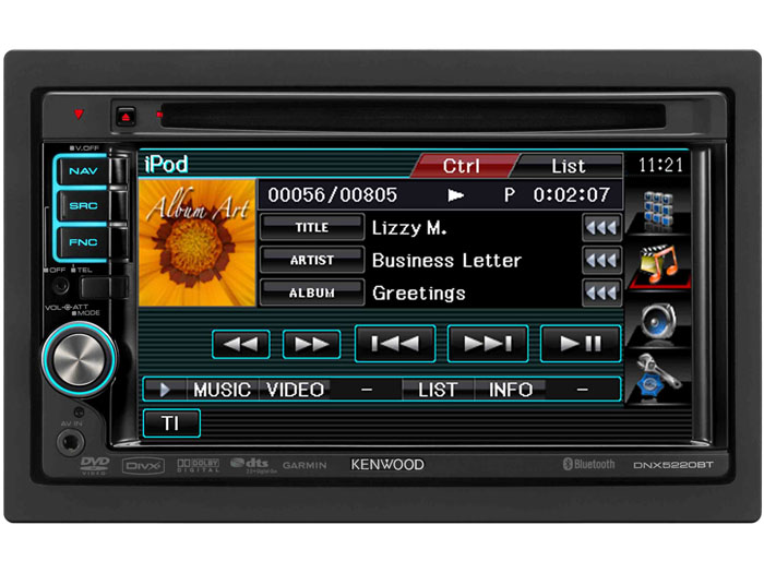 Photos Kenwood DNX-5220BT - Autodeclics