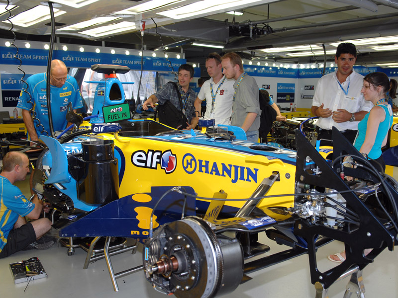  - Coulisses Renault F1 Team