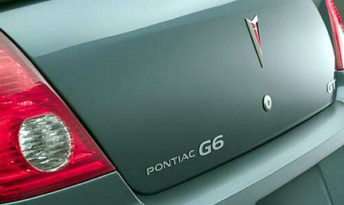  - Pontiac G6