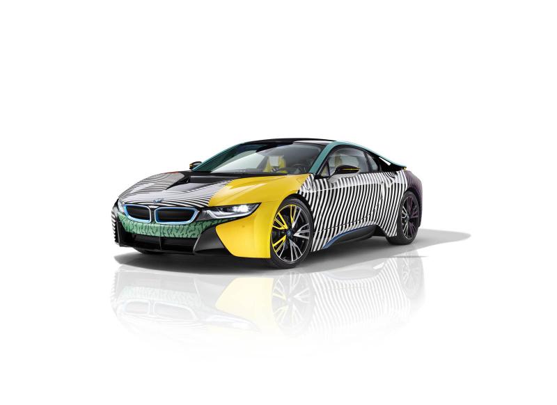 BMW i3 et i8 Memphis Design Edition