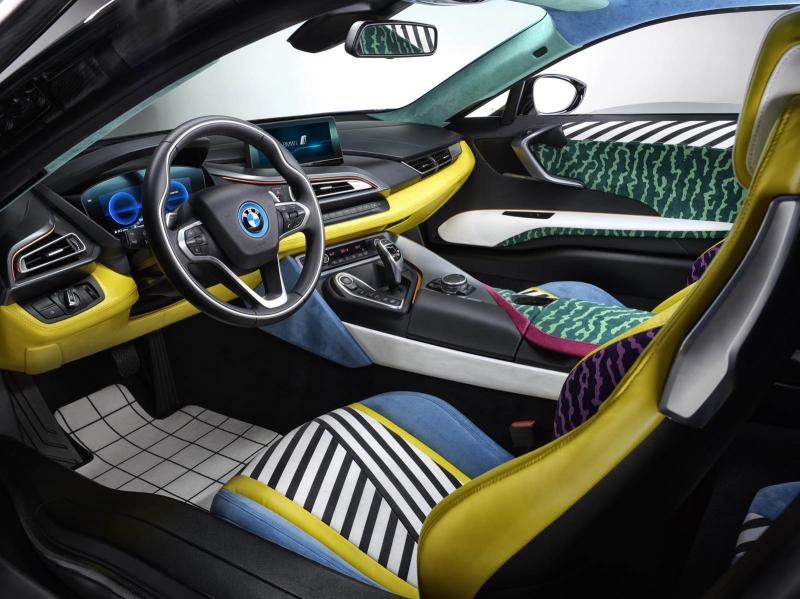 BMW i3 et i8 Memphis Design Edition