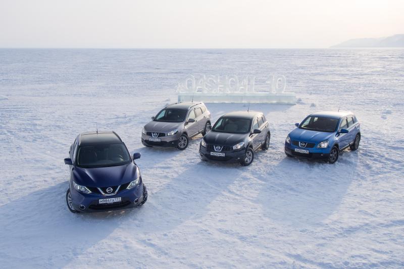  - Nissan Qashqai fête ses 10 ans en Sibérie
