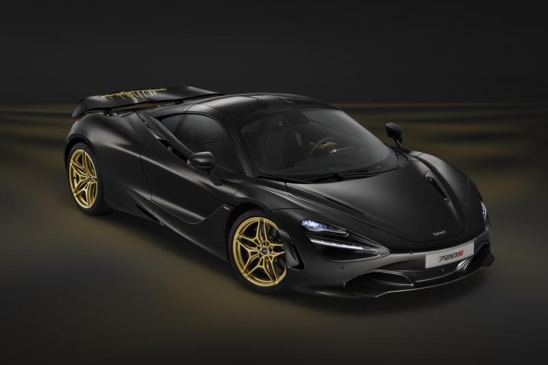 Une McLaren 720S unique noire et or pour célébrer Dubaï