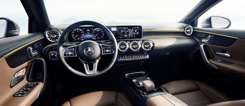 Mercedes Classe A intérieurs (officiel - 2017)