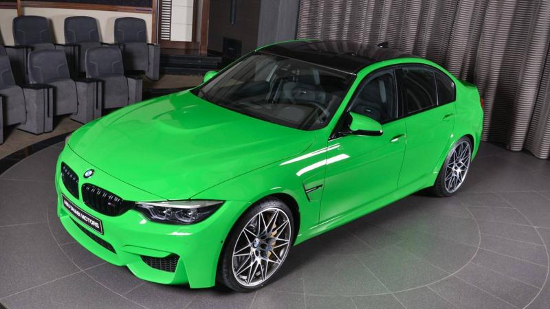 BMW M3 Verde Mantis