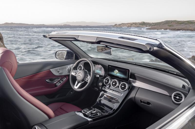  - Mercedes Classe C cabriolet restylée (officiel - 2018)