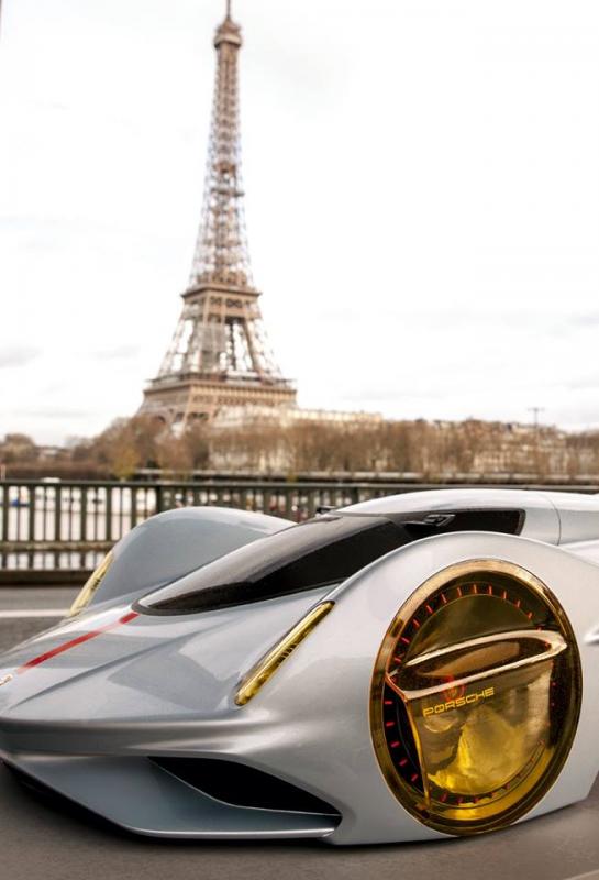  - Porsche : 4 concepts inédits photographiés à Paris