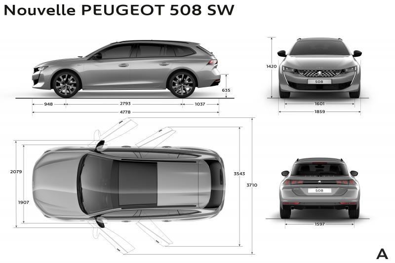  - Peugeot 508 SW (officiel - 2018)