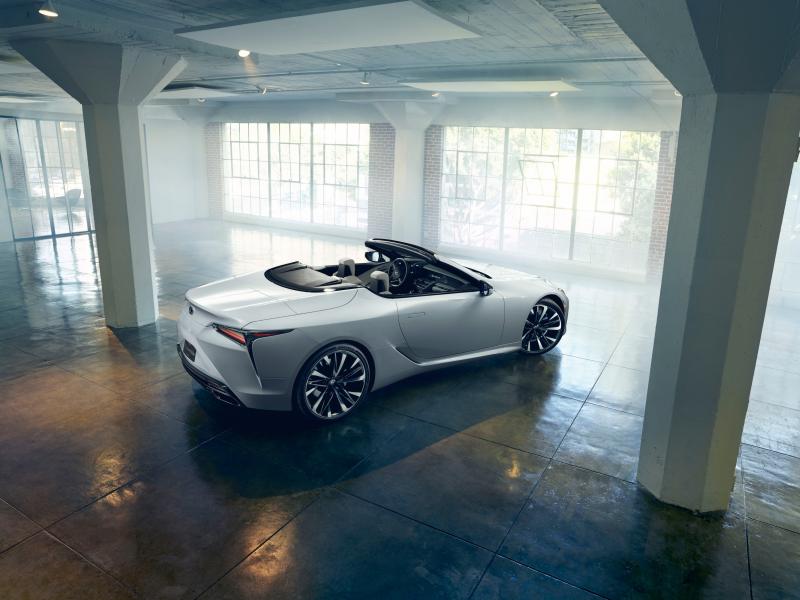  - Lexus LC Convertible | les photos officielles du concept