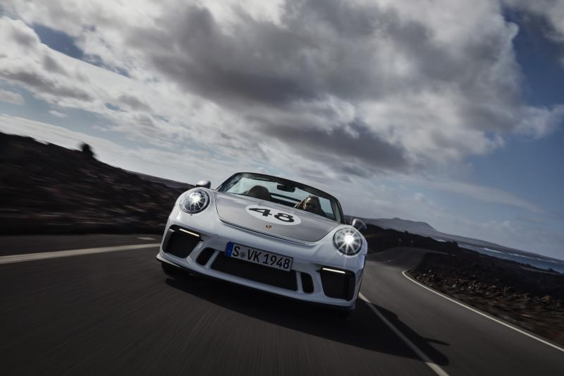 Porsche Speedster GT | les photos officielles du boxer six cylindres