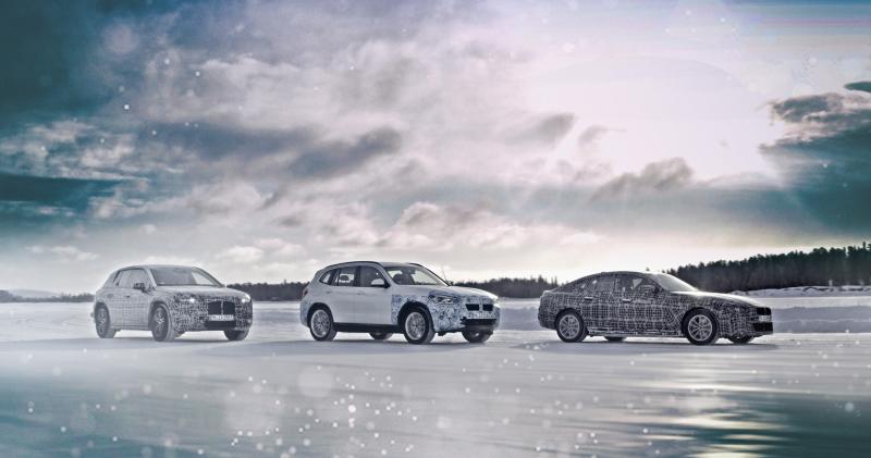  - BMW | la famille “i” en Suède pour tester son autonomie dans le froid