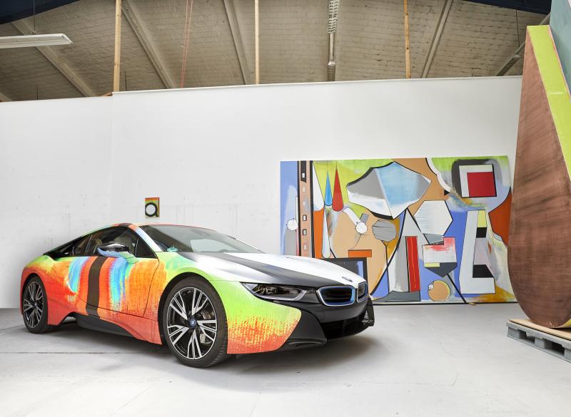  - BMW i8 | les photos de l'oeuvre signée Thomas Scheibitz