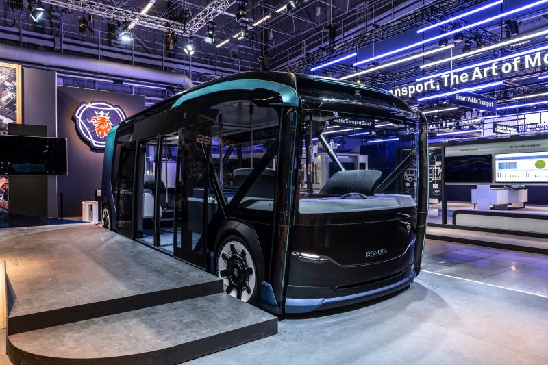 Scania NXT | les photos officielles du concept de navette urbaine du futur