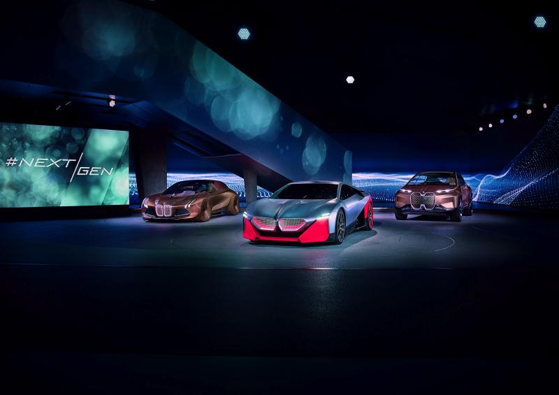 BMW Vision M Next | les photos officielles du prototype d'hypersportive hybride