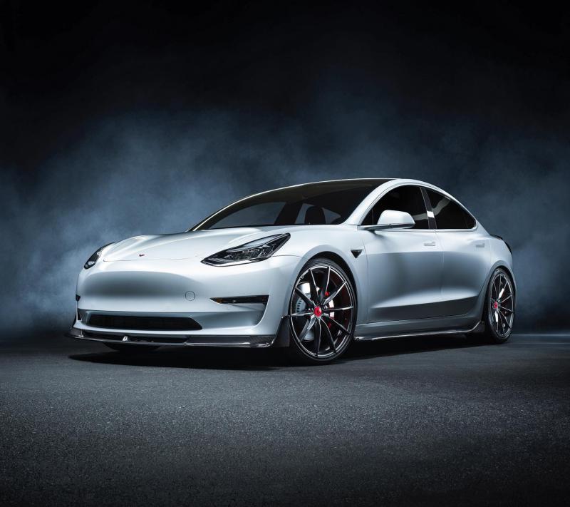  - Tesla Model 3 | les photos officielles du kit Vorsteiner