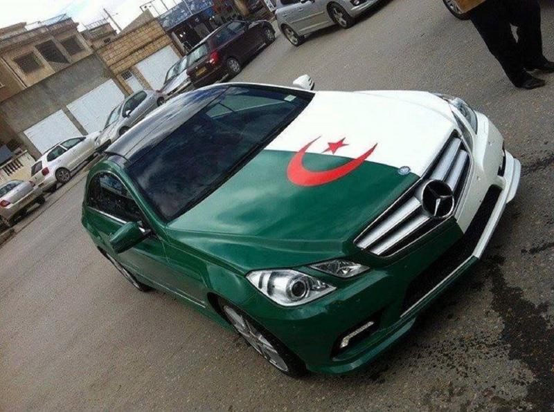  - Finale de la CAN 2019 : les voitures des supporters de l'Algérie