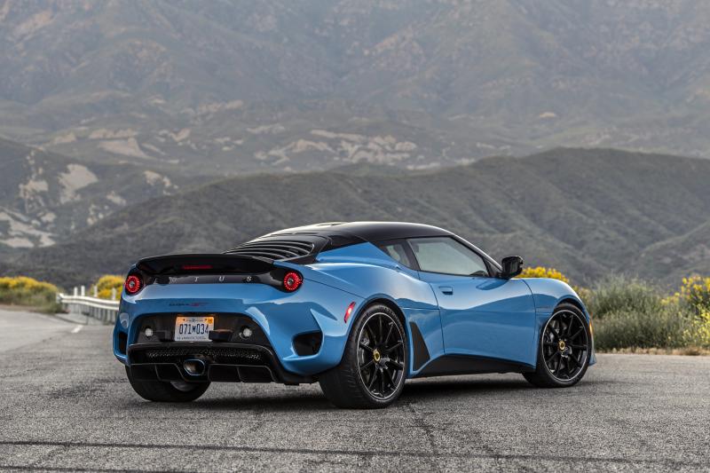 Lotus Evora GT : Les photos de la version 2020 de la sportive pour le marché nord-américain