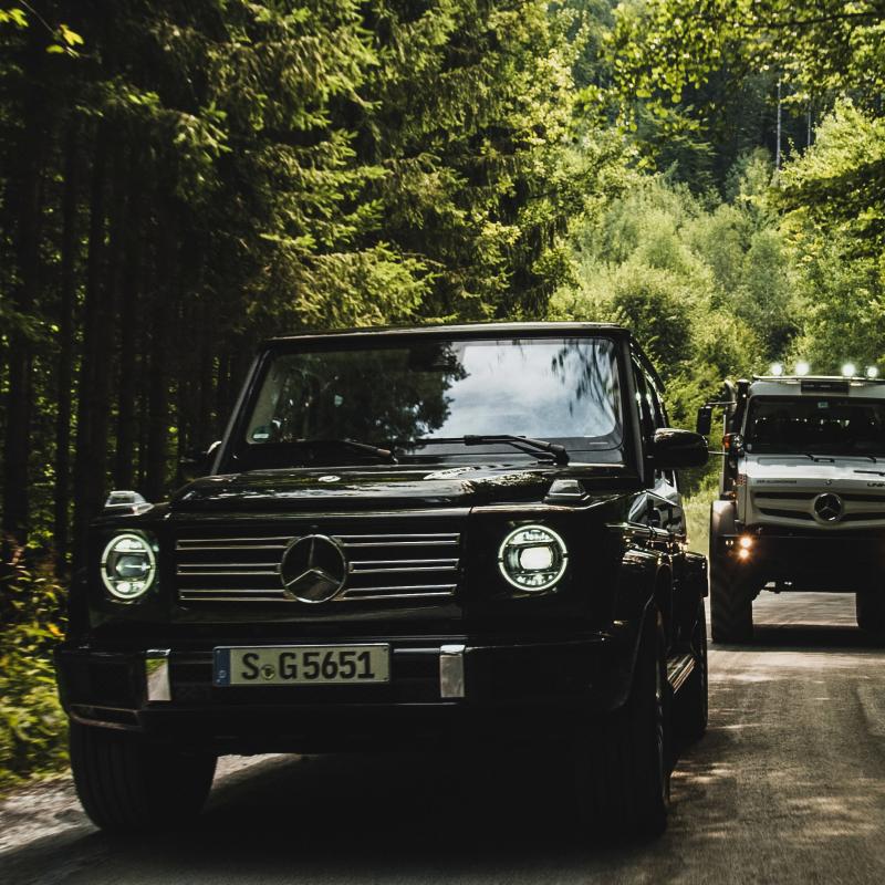 Mercedes Classe G et Unimog | Les photos officielles des retrouvailles entre les deux légendes