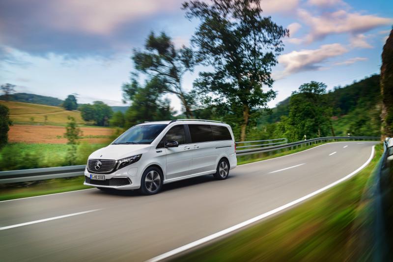Mercedes EQV | les photos officielles du van électrique